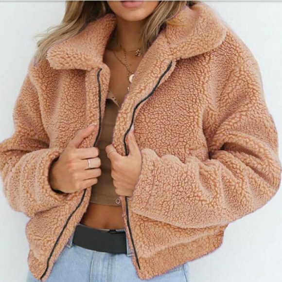 Luxe Teddy Bear Jacket - Picture 3 of 8